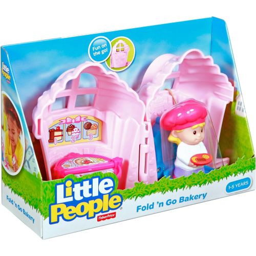  Fisher-Price Little People Fold n Go Bakery