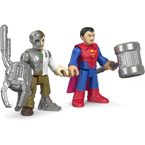  Fisher-Price Imaginext DC Super Friends, Superman & Metallo