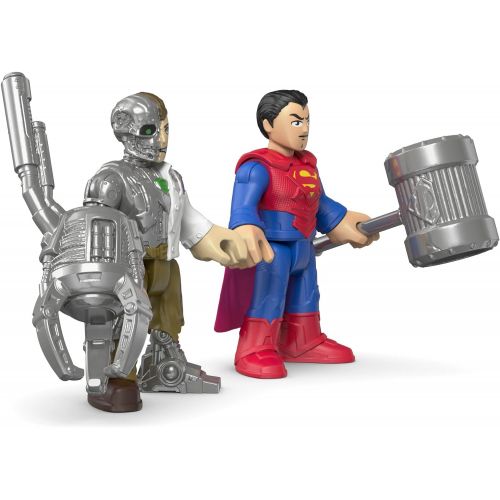  Fisher-Price Imaginext DC Super Friends, Superman & Metallo