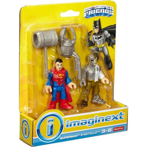  Fisher-Price Imaginext DC Super Friends, Superman & Metallo