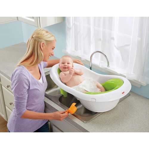  Fisher-Price 4-in-1 Sling n Seat Tub, Pink (FBM94)