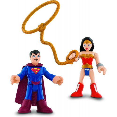  Fisher-Price Imaginext DC Super Friends, Superman & Wonder Woman