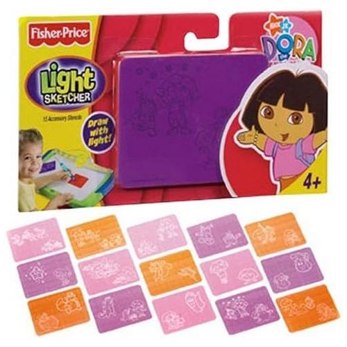  Fisher-Price Dora the Explorer Light Sketcher Stencils