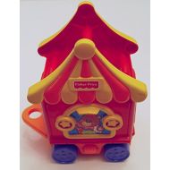 1998 Fisher Price Little People Replacement Circus Carnival Big Top Teddy Bear Train Car