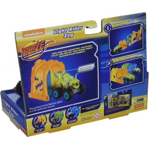  Fisher-Price Nickelodeon Blaze & The Monster Machines, Light Rider Zeg