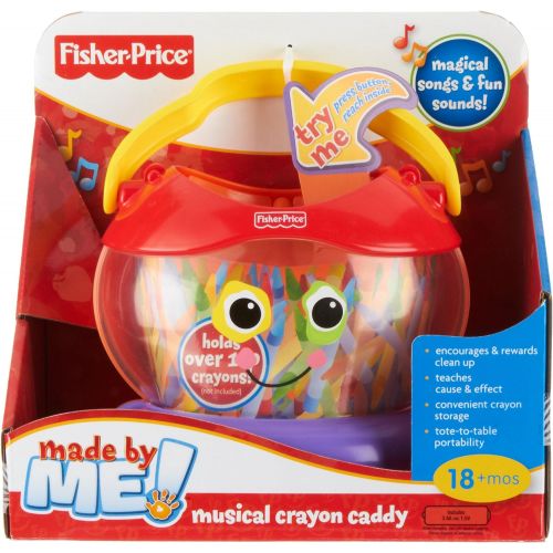  Fisher-Price Made by Me! Musical Crayon Caddy