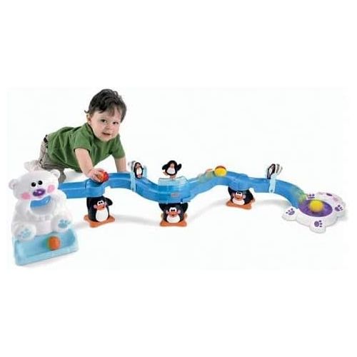  Fisher-Price Go Baby Go Sit-to-Crawl Polar Coaster