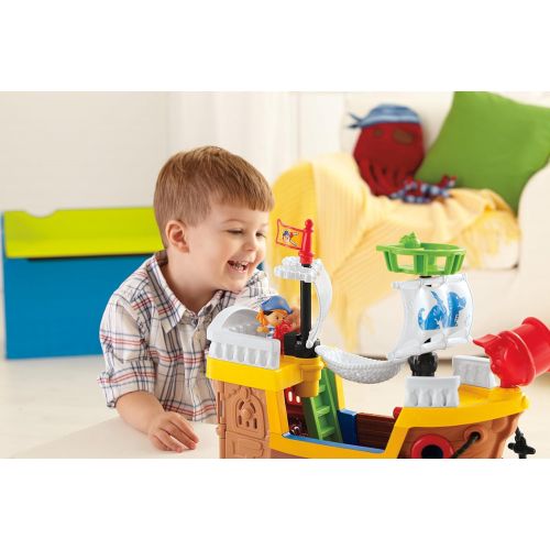  Fisher-Price Little People Lil Pirate Ship