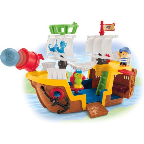  Fisher-Price Little People Lil Pirate Ship