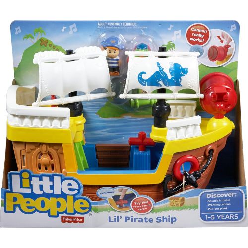  Fisher-Price Little People Lil Pirate Ship