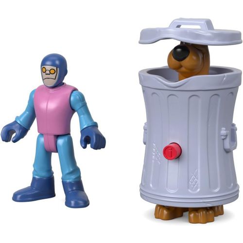  Fisher-Price Imaginext Scooby-Doo Hiding Scooby & Funland Robot - Figures, Multi Color