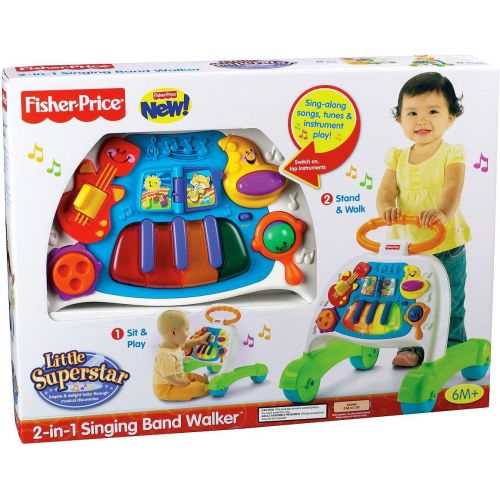  Fisher-Price 2-in-1 Singing Band Walker