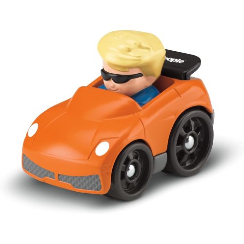  Fisher-Price Little People Wheelies Eddie