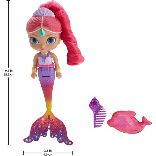  Fisher-Price Nickelodeon Shimmer & Shine, Rainbow Zahramay Mermaid Shimmer