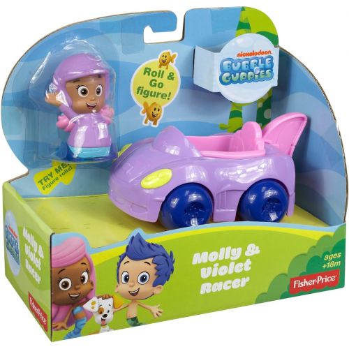  Fisher-Price Bubble Guppies, Molly and Violet Racer