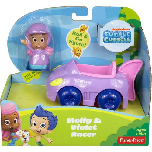 Fisher-Price Bubble Guppies, Molly and Violet Racer