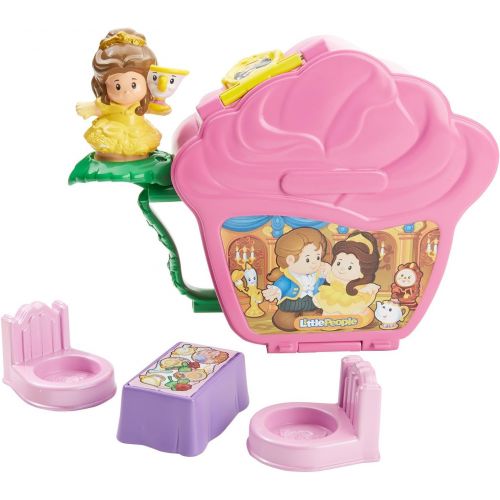  Fisher-Price Little People Disney Princess, Belles Fold n Go Rose