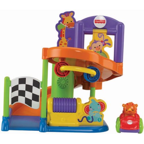  Fisher-Price Friendly Raceway Playset