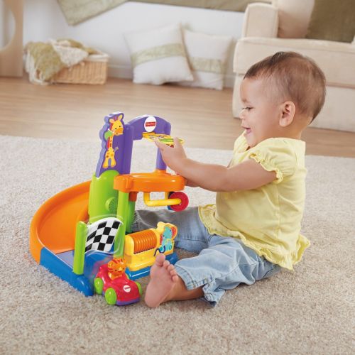  Fisher-Price Friendly Raceway Playset