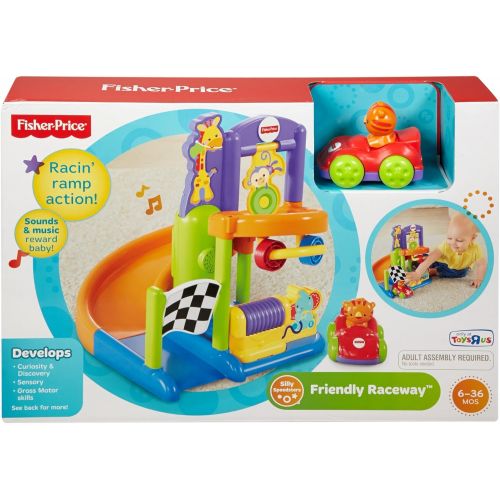  Fisher-Price Friendly Raceway Playset