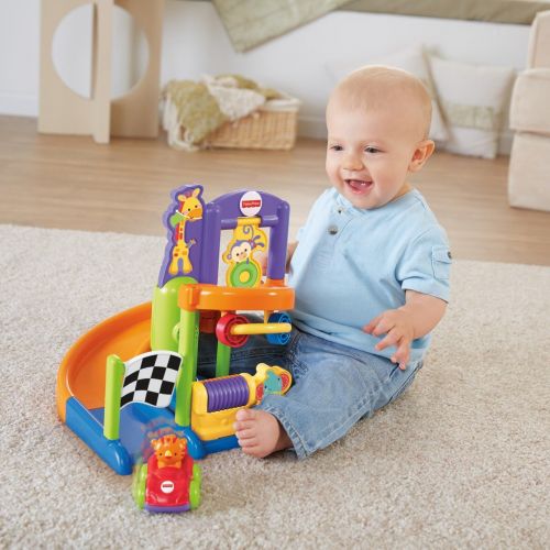  Fisher-Price Friendly Raceway Playset