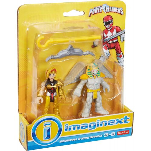  Fisher-Price Imaginext Power Rangers King Sphinx & Scorpina