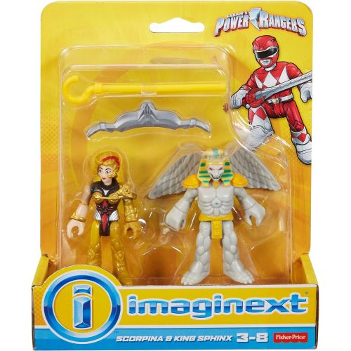  Fisher-Price Imaginext Power Rangers King Sphinx & Scorpina