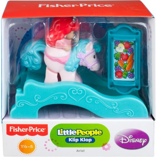  Fisher-Price Little People Disney Klip Klop Ariel