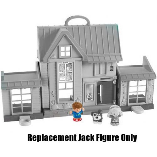  Fisher-Price Replacement Jack Figure Little People Big Helpers Home FHF34 - Includes Blue Red Boy Figure