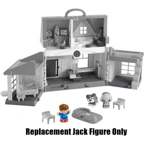  Fisher-Price Replacement Jack Figure Little People Big Helpers Home FHF34 - Includes Blue Red Boy Figure