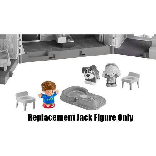  Fisher-Price Replacement Jack Figure Little People Big Helpers Home FHF34 - Includes Blue Red Boy Figure