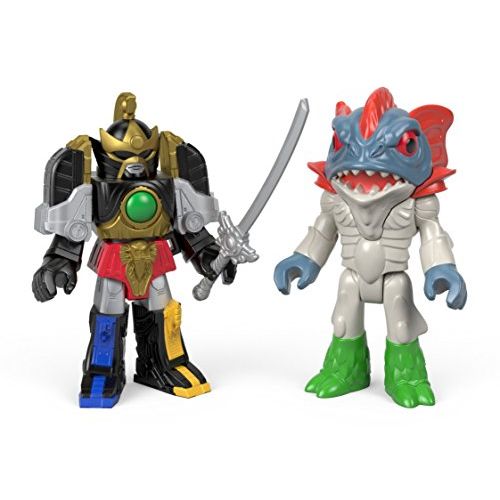  Fisher-Price Imaginext Power Rangers Thunder Megazord & Pirantishead