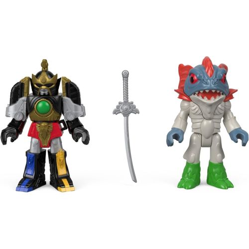  Fisher-Price Imaginext Power Rangers Thunder Megazord & Pirantishead