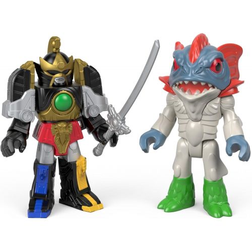  Fisher-Price Imaginext Power Rangers Thunder Megazord & Pirantishead