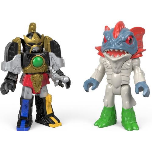  Fisher-Price Imaginext Power Rangers Thunder Megazord & Pirantishead