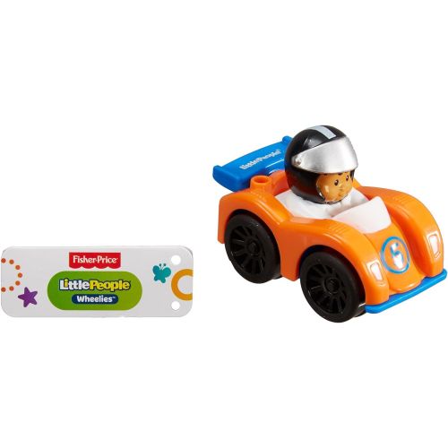  Fisher-Price Little People Wheelies Formula Car