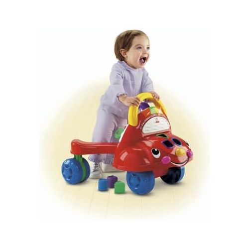  Fisher-Price Laugh & Learn Stride-to-Ride Learning Walker