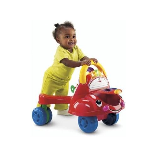  Fisher-Price Laugh & Learn Stride-to-Ride Learning Walker