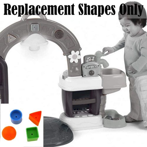  Replacement Parts for Kitchen Playset - Fisher-Price Laugh and Learn Kitchen L5067 ~ Replacement Shapes