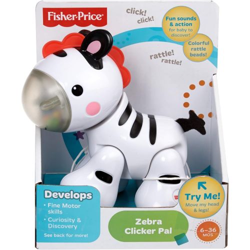  Fisher-Price Zebra Clicker Pal