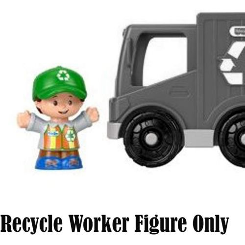  Fisher-Price Little People Recycle Worker