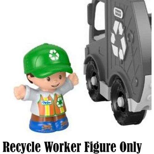  Fisher-Price Little People Recycle Worker