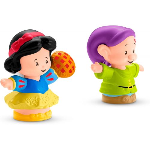  Fisher-Price Little People Disney Princess, Snow White & Dopey Figures