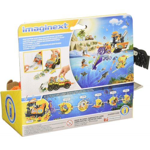  Fisher-Price Imaginext Six Wheeler Truck Play Set