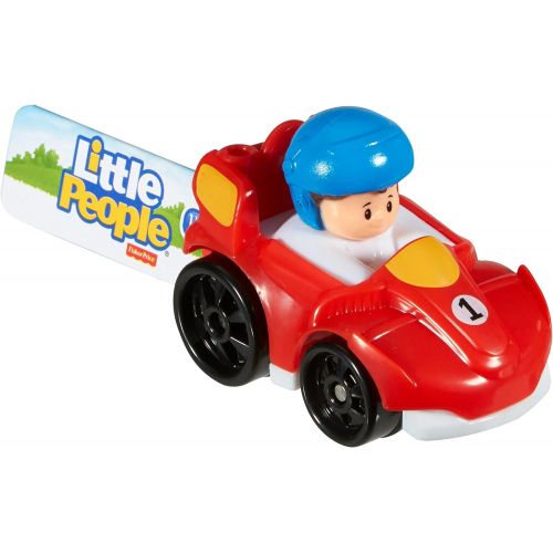  Fisher-Price Little People Wheelies Race Car