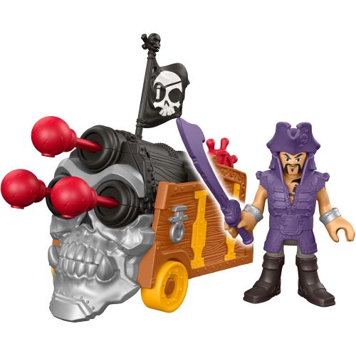  Fisher-Price Imaginext Davey Jones & Triple Cannon