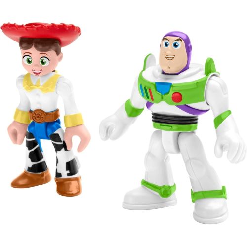  Fisher-Price Imaginext Toy Story Buzz Lightyear & Jessie, Multicolor