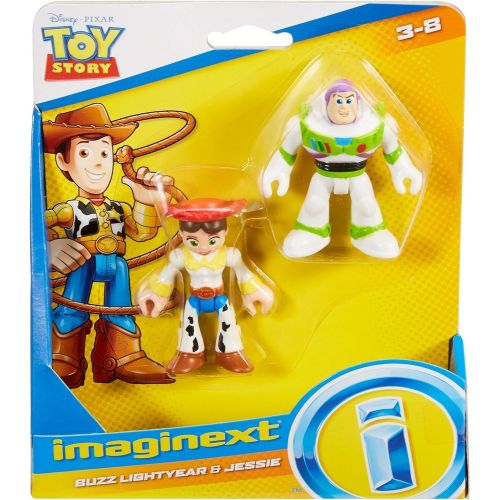  Fisher-Price Imaginext Toy Story Buzz Lightyear & Jessie, Multicolor