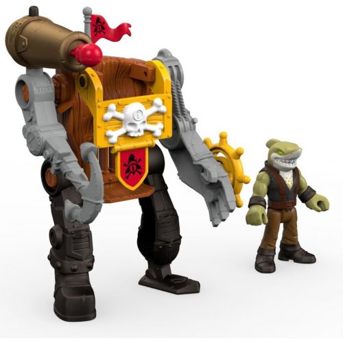  Fisher-Price Imaginext Shark Mech Suit