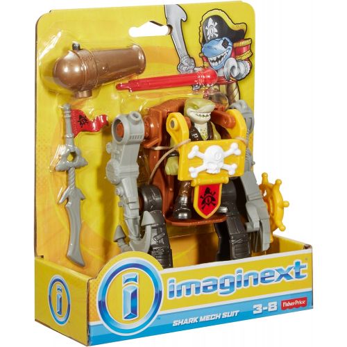  Fisher-Price Imaginext Shark Mech Suit